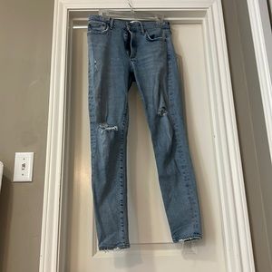 Agolde skinny light weight jeans